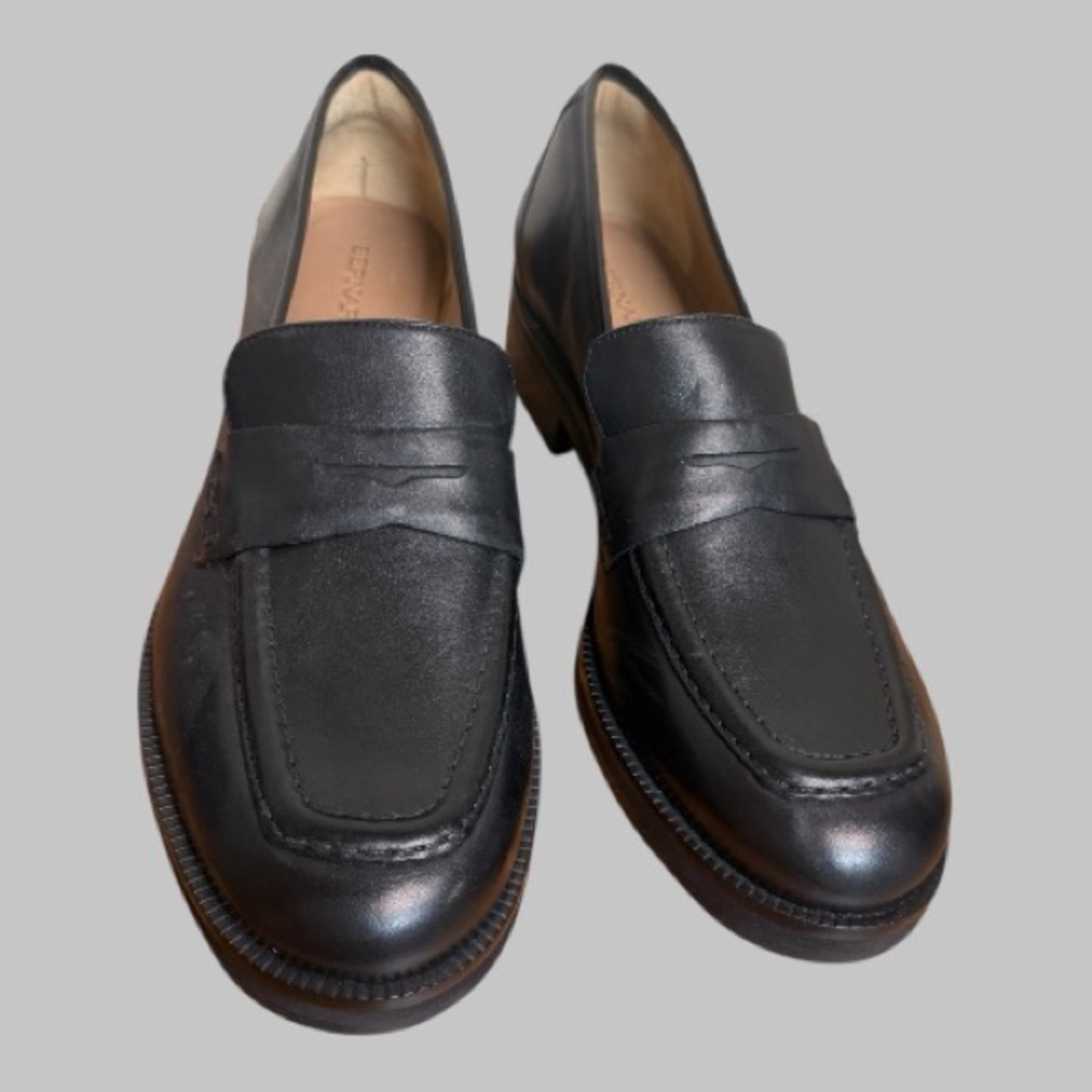 👞 Bernardo Black Leather Loafers – Women’s 9.5M – NEW / Never Worn
